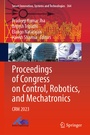 Cover: Proceedings of Congress on Control, Robotics, and Mechatronics - Springer