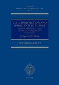 Abbildung von: Civil Jurisdiction and Judgements in Europe - Oxford University Press