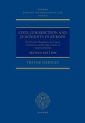 Abbildung von: Civil Jurisdiction and Judgements in Europe - OUP eBook
