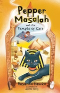 Cover: Pepper Masalah and the Temple of Cats - Wombat Books