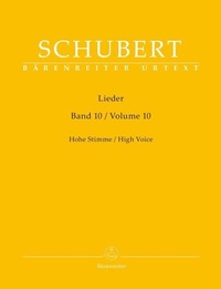 Abbildung von: Lieder, Band 10 für hohe Stimme - Baerenreiter-Verlag