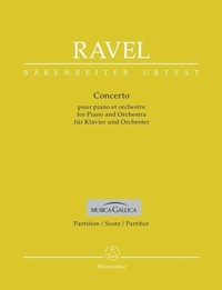 Abbildung von: Concerto für Klavier und Orchester G-Dur - Baerenreiter-Verlag