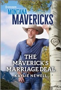 Cover: The Maverick's Marriage Deal - Harlequin Montana Mavericks