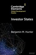 Cover: Investor States - Cambridge University Press
