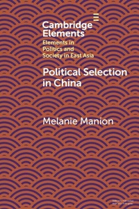 Bild: Political Selection in China - Cambridge University Press
