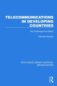 Enlarge image Cover: Telecommunications in Developing Countries - Taylor & Francis
