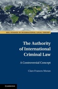 Cover: The Authority of International Criminal Law - Cambridge University Press