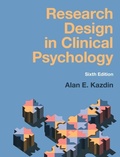 Cover: Research Design in Clinical Psychology - Cambridge University Press