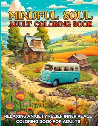 Enlarge image Cover: Mindful Soul Adult Coloring Book - 1349560 B.C. LTD.