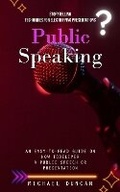 Cover: Public Speaking - Michael Duncan