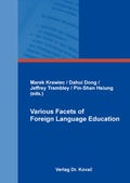 Cover: Various Facets of Foreign Language Education - Kovac, Dr. Verlag