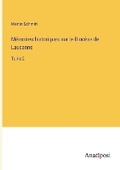 Cover: Memoires historiques sur le Diocese de Lausanne - Anatiposi Verlag