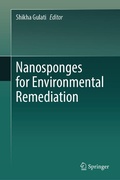 Cover: Nanosponges for Environmental Remediation - Springer