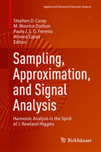 Enlarge image Cover: Sampling, Approximation, and Signal Analysis - Birkhäuser