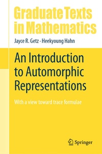 Enlarge image Cover: An Introduction to Automorphic Representations - Springer
