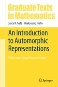 Cover: An Introduction to Automorphic Representations - Springer
