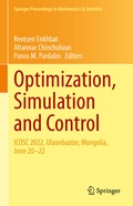 Cover: Optimization, Simulation and Control - Springer