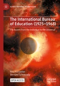 Cover: The International Bureau of Education (1925-1968) - Palgrave Macmillan