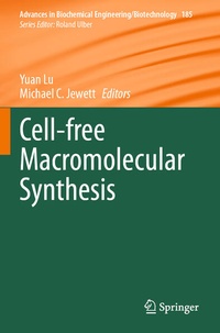 Enlarge image Cover: Cell-free Macromolecular Synthesis - Springer