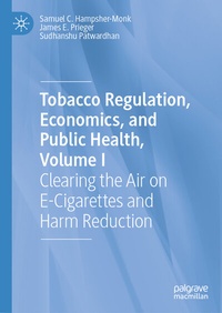 Abbildung von: Tobacco Regulation, Economics, and Public Health, Volume I - Palgrave Macmillan