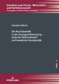 Abbildung von: Die Rechtsbehelfe in der Zwangsvollstreckung - zwischen Reformbedarf und bewaehrter Komplexitaet - Peter Lang Verlag