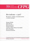 Cover: Res iudicata - e poi? - Helbing & Lichtenhahn