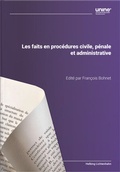 Cover: Les faits en proc&eacute;dures civile, p&eacute;nale et administrative - Helbing & Lichtenhahn