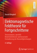 Cover: Elektromagnetische Feldtheorie f&uuml;r Fortgeschrittene - Springer Spektrum