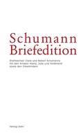 Cover: Schumann-Briefedition / Schumann-Briefedition I.11 - dohr k&ouml;ln