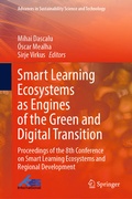 Cover: Smart Learning Ecosystems as Engines of the Green and Digital Transition - Springer