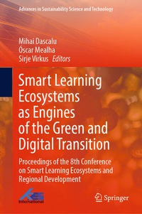 Enlarge image Cover: Smart Learning Ecosystems as Engines of the Green and Digital Transition - Springer