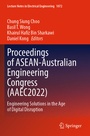 Cover: Proceedings of ASEAN-Australian Engineering Congress (AAEC2022) - Springer