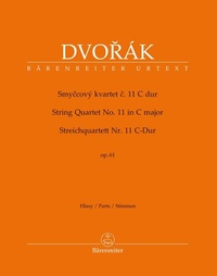Abbildung von: Streichquartett Nr. 11 C-Dur op. 61 - Baerenreiter-Verlag