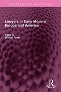 Cover: Lawyers in Early Modern Europe and America - Taylor & Francis
