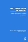 Cover: Materials for Learning - Taylor & Francis