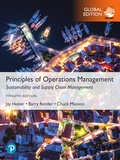 Cover: Principles of Operations Management: Sustainability and Supply Chain Management, Global Edition - Pearson Education Limited