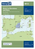 Cover: M13 D&eacute;nia to Barcelona and Ibiza, Imray Chart - Imray, Laurie, Norie & Wilson Ltd
