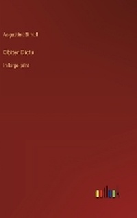 Enlarge image Cover: Obiter Dicta - Outlook Verlag