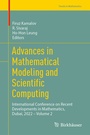 Cover: Advances in Mathematical Modeling and Scientific Computing - Birkh&auml;user
