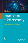 Cover: Introduction to Cybersecurity - Springer