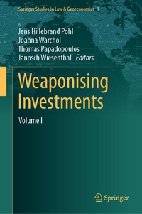 Enlarge image Cover: Weaponising Investments - Springer