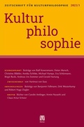 Cover: Kulturphilosophie - Meiner