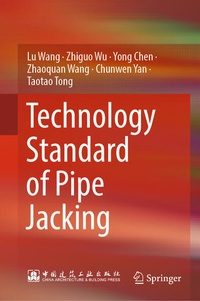 Enlarge image Cover: Technology Standard of Pipe Jacking - Springer