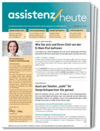 Abbildung von: assistenz heute - VNR Verlag für die Deutsche Wirtschaft