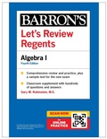 Cover: Let's Review Regents: Algebra I, Fourth Edition - Kaplan Publishing
