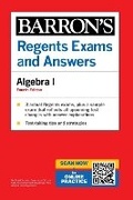 Cover: Regents Exams and Answers: Algebra I, Fourth Edition - Kaplan Publishing