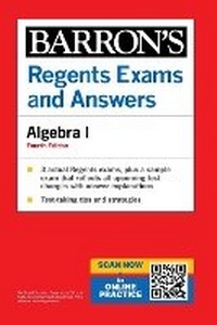 Enlarge image Cover: Regents Exams and Answers: Algebra I, Fourth Edition - Kaplan Publishing