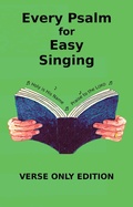 Cover: Every Psalm for Easy Singing - Verse Only - Digital On Demand