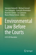 Cover: Environmental Law Before the Courts - Springer