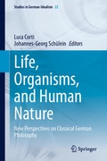 Cover: Life, Organisms, and Human Nature - Springer